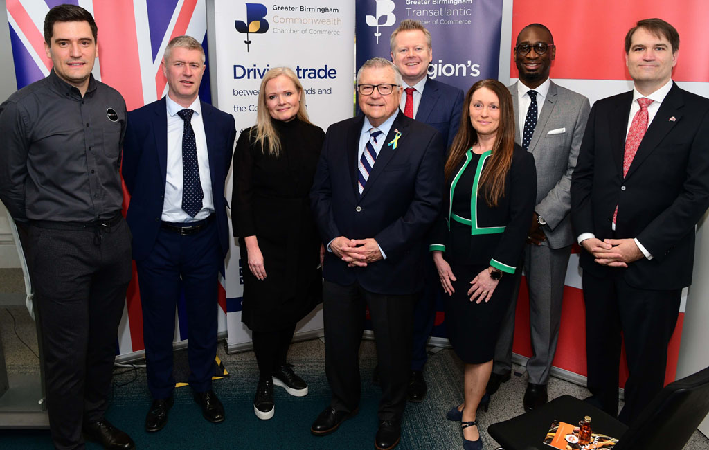 Speakers at the business breakfast for the Canadian High Commissioner