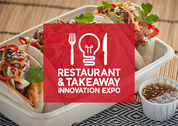 Restaurant & Takeaway Innovation Expo logo - Flexeserve demonstrating its hot-holding potential