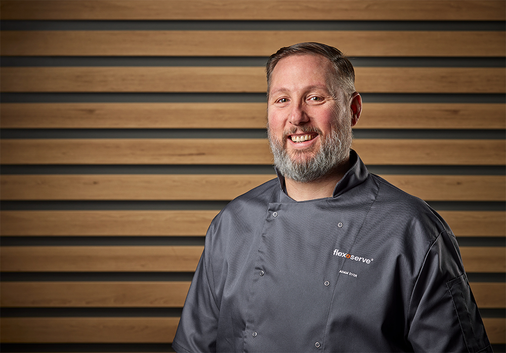 Chef Adam Dyer, Director of Culinary for the Americas, Flexeserve Inc.
