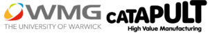 Warwick Manufacturing Group logo for its high value manufacturing program, Catapult - sustainability