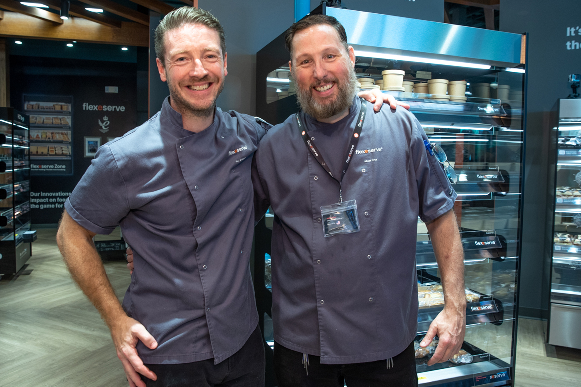 Battle of the Chefs: Flexeserve Inc.'s Grand Opening saw Head of Culinary, Billy Eatenton, and Director of Culinary for Flexeserve Inc., Adam Dyer, put their expertise to the test