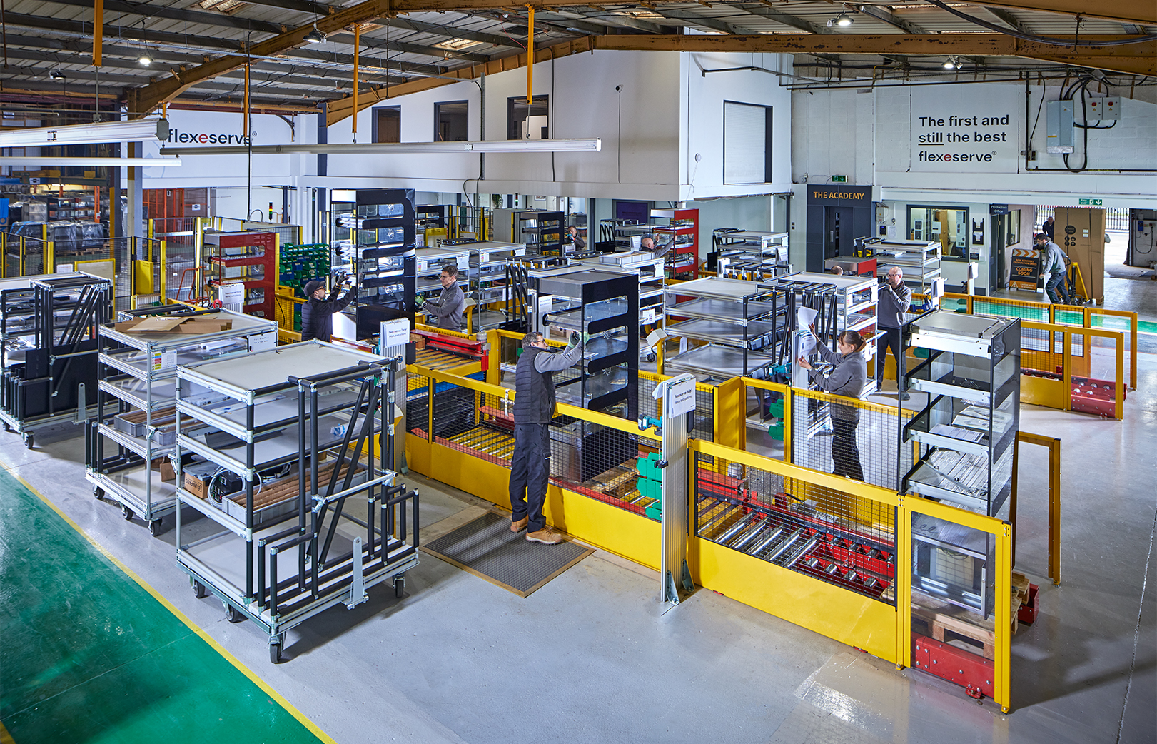 Flexeserve's state-of-the-art production facilities