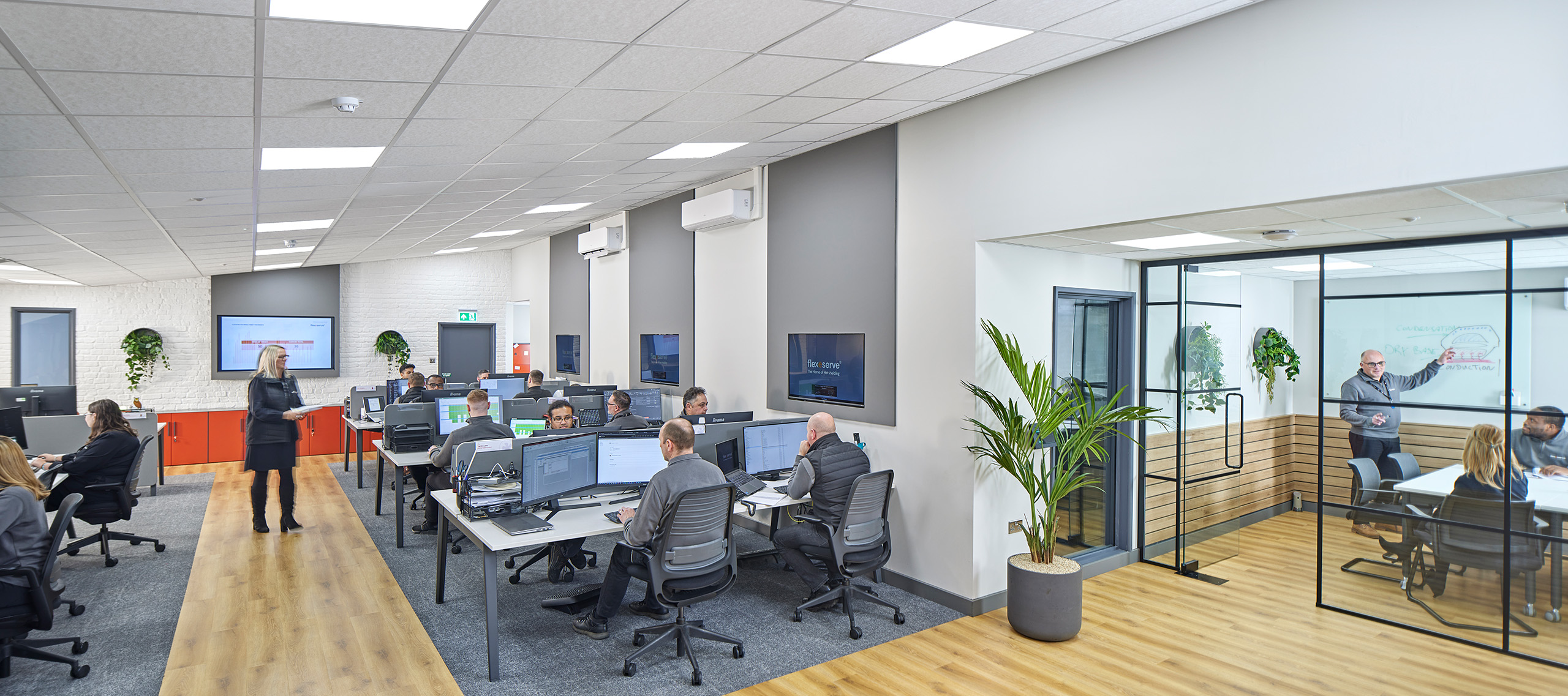 Office Partners at Flexeserve's Global HQ, the Home of Hot-holding