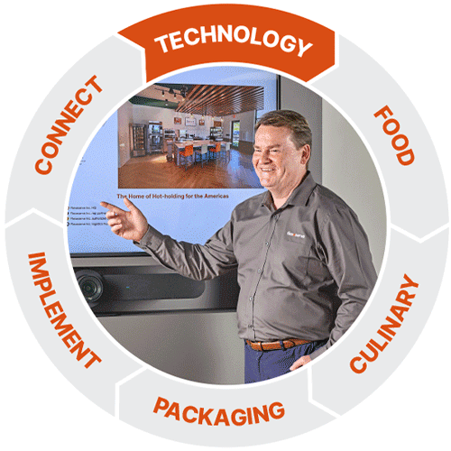 Conrad Randell will lead brand presentations and equipment demonstrations, working in partnership with Flexeserve’s team of in-house hot food experts to provide constant support throughout the entire sales process