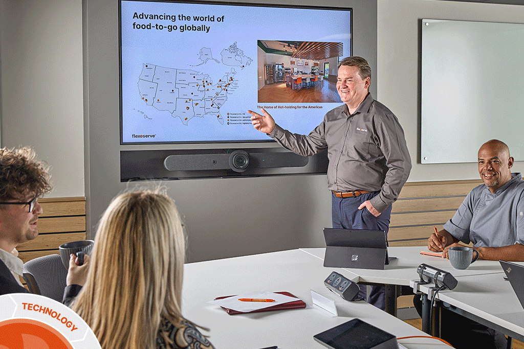 Gif showing how Flexeserve works together with customers across all elements of Flexeserve Solution to help transform their hot grab-and-go program