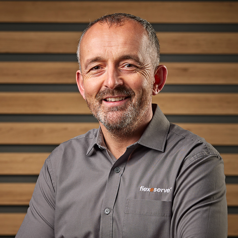 Kristian Ward, Flexeserve EMEA Key Account Manager and part of the Flexeserve Solution team