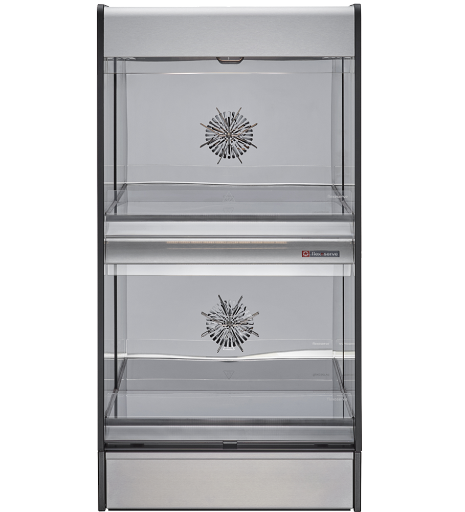 Flexeserve Zone Xtra, el modelo de mayor capacidad dentro de la gama de mostrador Flexeserve Zone.